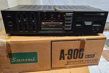 Sansui - A-900 Black Audio versterker, Nieuw