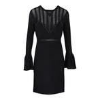 Liu Jo • zwarte fijngebreide jurk • XL, Kleding | Dames, Jurken, Verzenden, Liu Jo, Zwart, Maat 46/48 (XL) of groter