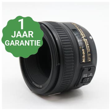 Nikon AF-S 50mm F/1.8G, Verzenden, Gebruikt