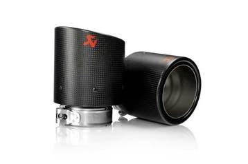 Akrapovic carbon eindtips, Auto-onderdelen, Uitlaatsystemen, Verzenden, Nieuw