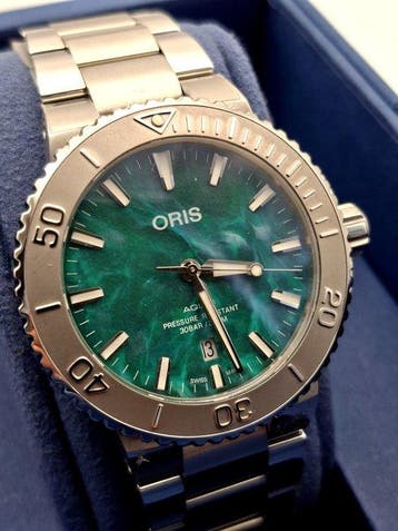 Oris - Oris x Bracenet Aquis Date - Zonder minimumprijs - 01, Nieuw