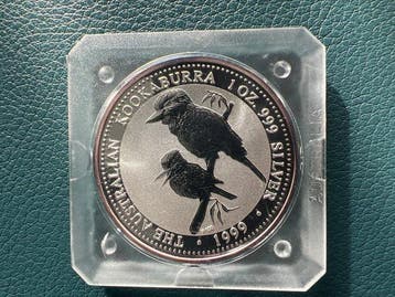 Australië. 1 Dollar 1999 Kookabura 1 Oz (Zonder