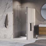 Brauer Void - Carving Pendeldeuren - Helder Glas - 100 x 200, Ophalen of Verzenden, Nieuw, Rvs