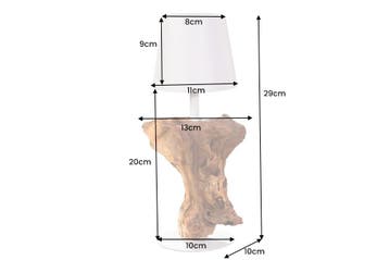 LED-tafellamp op batterijen HYPNOTIC TO GO 30 cm wit naturel, Huis en Inrichting, Lampen | Tafellampen, Ophalen of Verzenden, Nieuw