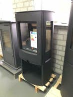 Dik Geurts Folke houtkachel met zijruiten VOORRAAD SCHERP, Ophalen of Verzenden, Vrijstaand, Hout, Nieuw