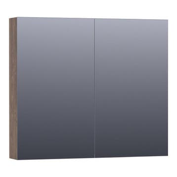 Brauer Impress Spiegelkast 80 cm - zonder Verlichting - Met, Ophalen of Verzenden, Nieuw
