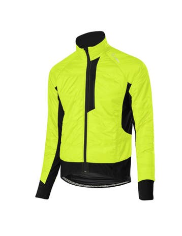 Loeffler wielrenjack lange mouwen M Bike ISO-Jacket Hotbo..., Verzenden, Nieuw, Geel