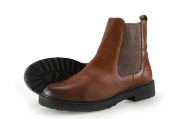 Caprice Enkellaarzen in maat 39 Cognac, Kleding | Dames, Schoenen, Overige kleuren, Verzenden, Lage of Enkellaarzen, Zo goed als nieuw