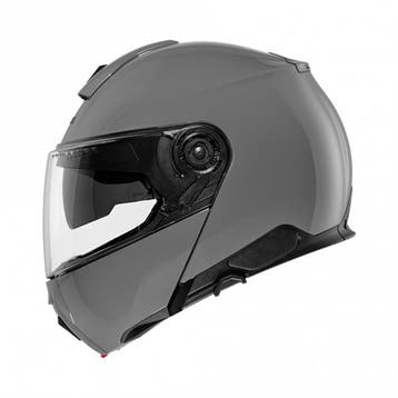 Schuberth C5 - Grijs, Motoren, Kleding | Motorhelmen, Systeemhelm, Verzenden, L, Nieuw met kaartje