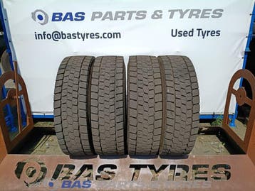 Bridgestone 315/80R22.5 DURAVIS R-DRIVE 002 gebruikte set, Ophalen, Gebruikt, Overige merken, Overige Auto-onderdelen
