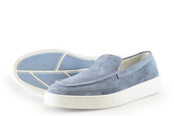 Greve Loafers in maat 46 Blauw, Loafers, Zo goed als nieuw, Greve, Verzenden