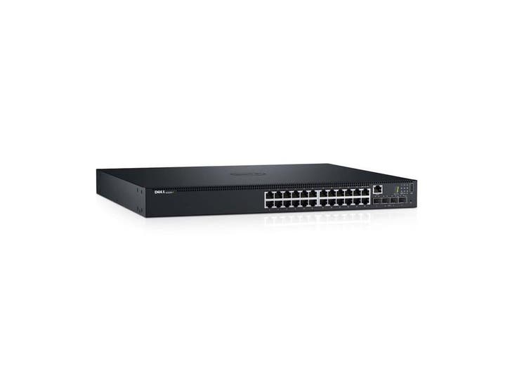 DELL N1524P Managed L3 Gigabit Ethernet (10/100/1000) Zwart, Computers en Software, Netwerk switches, Nieuw, Verzenden