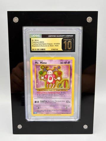 Pokémon Graded card - Mr. Mime Holo - CGC Pristine 10, Nieuw