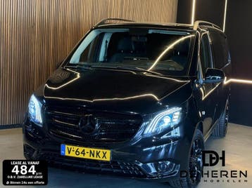 Zakelijke lease - Mercedes-Benz Vito Bestel 119 CDI Lang DC, Automaat, Gebruikt, Euro 6, Zwart