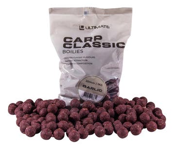 Ultimate Carp Classic Boilies 20mm 1kg - Garlic, Verzenden, Nieuw, Overige typen