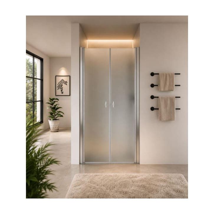Nis Douchedeuren Mat Glas 85 x 195 CM Sano (Badkamer), Doe-het-zelf en Verbouw, Sanitair, Nieuw, Ophalen of Verzenden