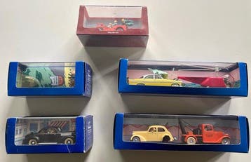 Atlas - Moulinsart 1:43 - Modelauto (6) - Set van Tintin, Nieuw