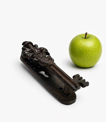 Gotische stijl Deurklopper - 1850-1900 - French Keyhole