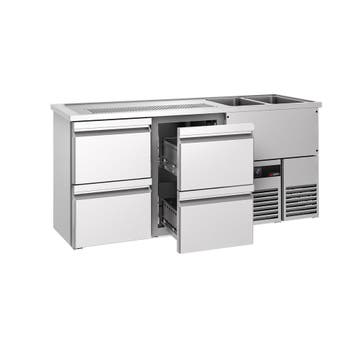 GGM Gastro | Bierkoeling PREMIUM - 1950x700mm - 4 laden |, Verzenden, Nieuw in verpakking