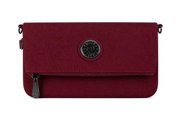 Kipling Clutch Rood, Verzenden, Zo goed als nieuw, Rood