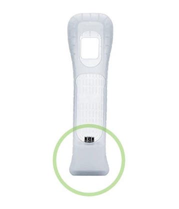 Nintendo Wii Remote Controller (Voor Motion Plus Blokje) Sil, Verzenden, Zo goed als nieuw