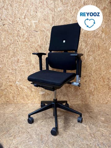 Steelcase Please bureaustoel - zwart/zwart - refurbished, Nieuw in verpakking
