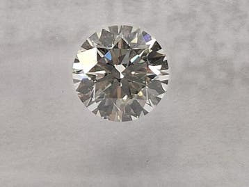 1 pcs Diamant (Natuurlijk) - 0.57 ct - Rond - G - VVS1 -, Nieuw