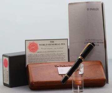 Parker - Duofold centennial Limited Edition World Memorial -, Nieuw