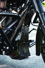 Kuryakyn Oil Cooler Cover Black, Ophalen of Verzenden