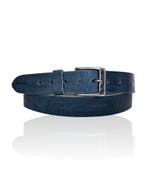 Mooie Italiaanse Riccamente Croco jeans blauwe riem SALE, Nieuw, Riccamente, Riem of Ceintuur, Echt leder