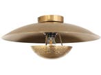 Anne Lighting Brassi - plafonniere - E27 - Ø 42cm - brons -, Verzenden, Nieuw