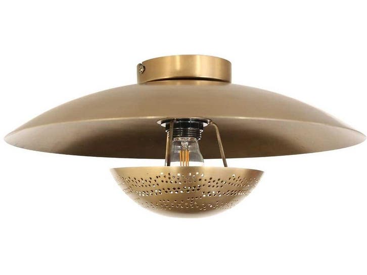 Anne Lighting Brassi - plafonniere - E27 - Ø 42cm - brons -, Huis en Inrichting, Lampen | Plafondlampen, Nieuw, Verzenden
