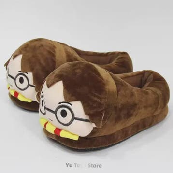 Warme Harry Potter Pluche Pantoffels - Zacht & Comfortabel v, Verzenden, Nieuw