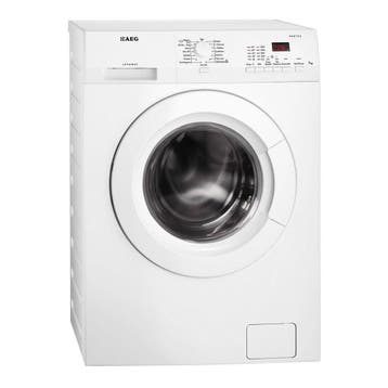 AEG L62470NFL - Wasmachine - 7 kg - 1400 tpm - Energieklasse, Ophalen of Verzenden, Zo goed als nieuw, Voorlader, 85 tot 90 cm