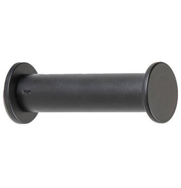 Kapstokhaak Jolie Rieu rond 30 mm zwart, Verzenden, Nieuw