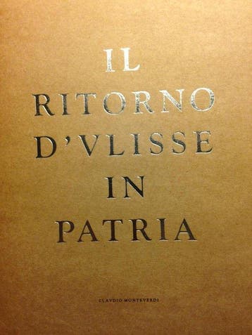 Il ritorno d'Ulisse in patria - Badoaro, Verzenden, Gelezen