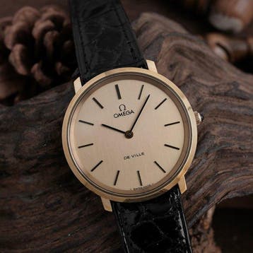 Omega - De Ville Champagne Dial - Zonder minimumprijs -, Nieuw