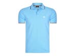 Veiling - Cappuccino Italia Polo Applique Pique - Sky - M, Kleding | Heren, T-shirts, Nieuw