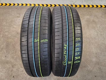 195/60/18 96H GOODYEAR ZOMERBANDEN 7,3MM PROFIEL DEMO 2X, Ophalen, 18 inch, Gebruikt, Band(en)