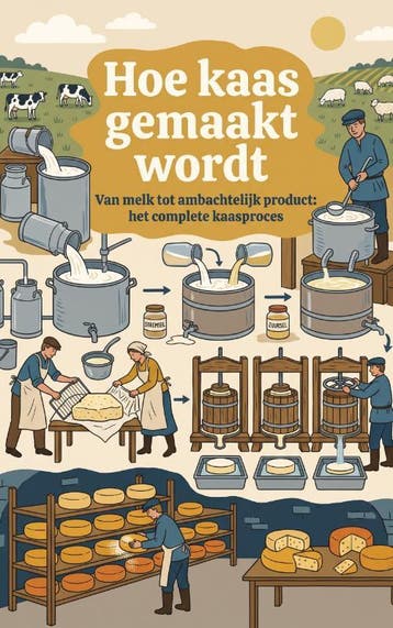 Hoe Kaas Gemaakt Wordt |  | Nieuw, Ophalen of Verzenden, Nieuw