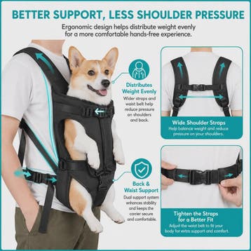 Draagbare Honden Rugzak Carrier voor Katten en Honden - Comf, Verzenden, Nieuw