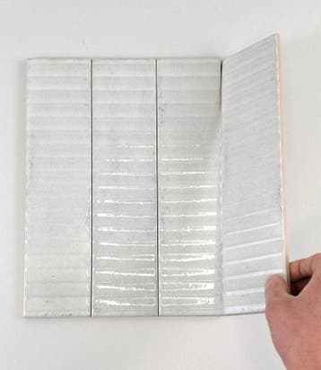 Wandtegel Lichtgrijs 7,5x30cm (Muurtegels, Afbouwmaterialen), Doe-het-zelf en Verbouw, Tegels, Nieuw, 20 tot 40 cm, 10 m² of meer