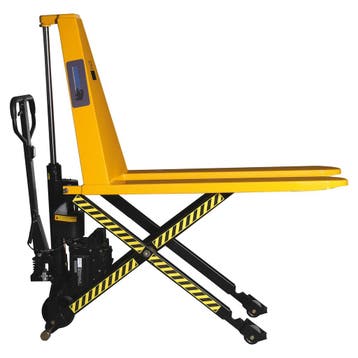 Palletwagen Hoog model Semi-elektrische hoge lift, Verzenden