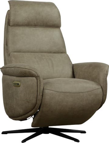 Relaxfauteuil Teye Bull Ecoleder, Ophalen of Verzenden, Nieuw