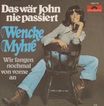 vinyl single 7 inch - Wencke Myhre - Das WÃ¤r John Nie Pa., Cd's en Dvd's, Verzenden, Zo goed als nieuw, 7 inch, Overige genres