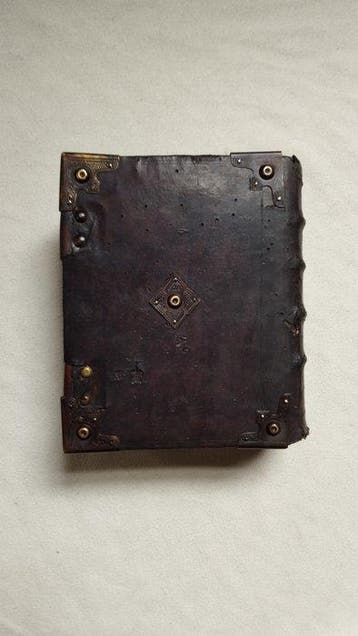 Johannes Spangenberg - [BINDING / EMBLEM-BOOK] Postilla:, Antiek en Kunst, Antiek | Boeken en Bijbels