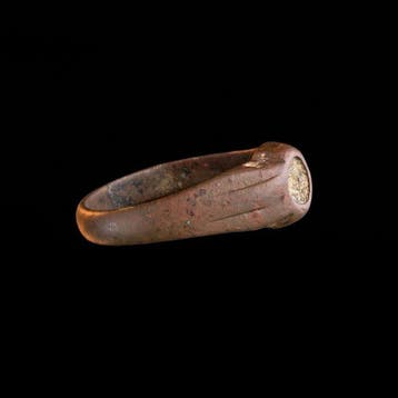 Middeleeuws Anulus Gemmatus – Hoefvormige ring met