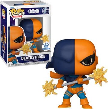 Funko Pop #477 Funko Pop! DC Comics: Batman - Deathstroke, Verzenden, Nieuw