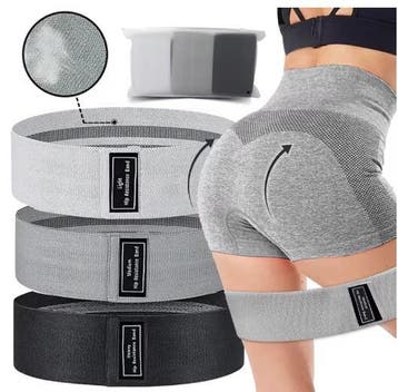 Fabric Resistance Bands – Hip en Booty Bands Fitness, Sport en Fitness, Verzenden, Nieuw