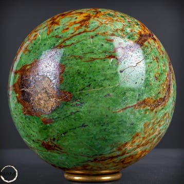 Natuurlijke chrysoprase-kraal – levendige groene tinten in, Verzamelen